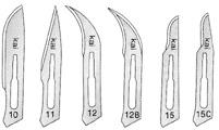 Blades Carbon Steel Sterile ** Special Order - Non Stocked Item ** by Integra York PA, Inc. (Miltex)  ID 4-110